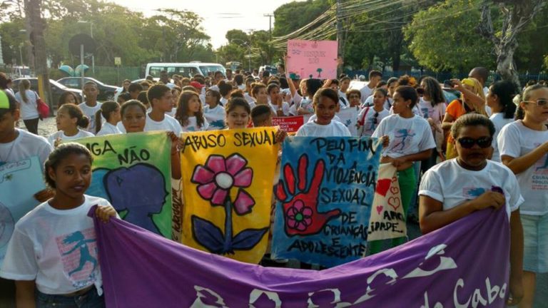 Demonstrationszug der Schüler 2017 [alle Fotos in diesem Beitrag: © Gláucia Bruce, Coletivo Mulher Vida]